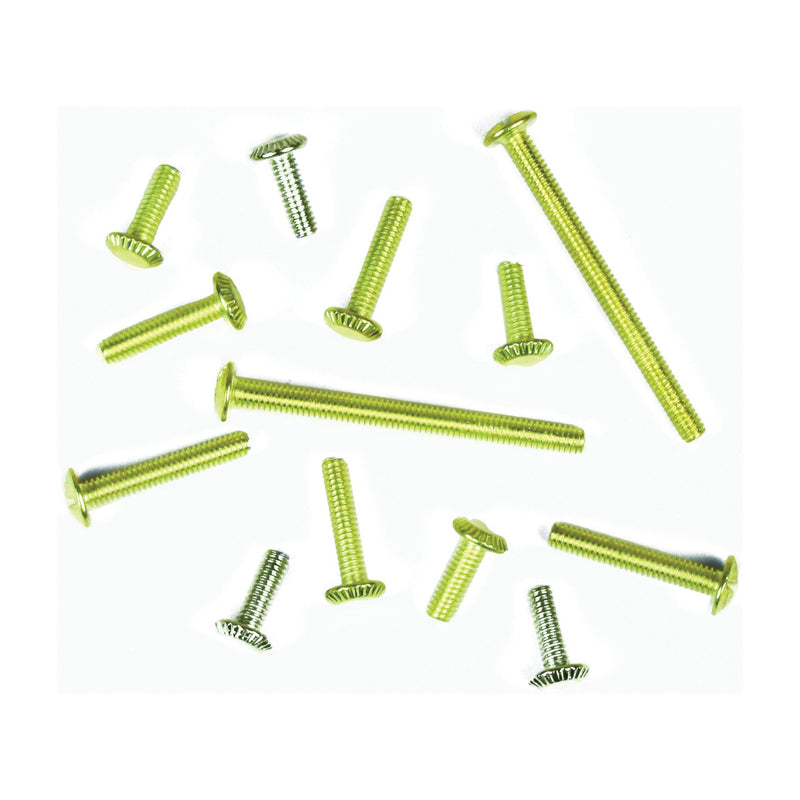 Jandorf Fixture Screw Assortment Brass/Zinc