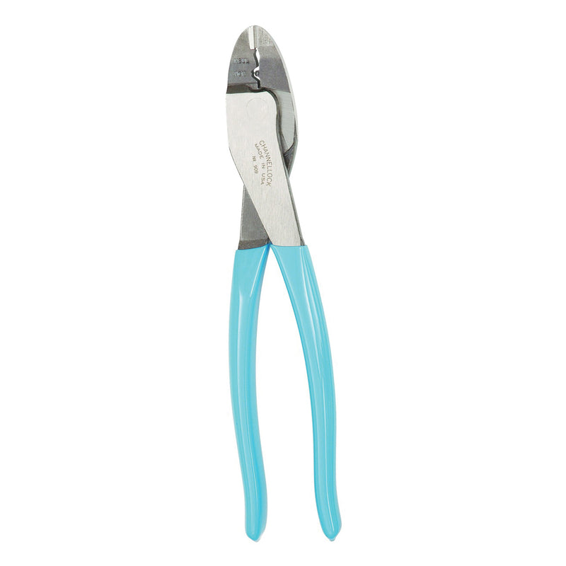 CHANNELLOCK Crimping Plier 22 to 10 AWG Wire 22 to 10 AWG Cutting Capacity 9-1/2 in OAL Comfort-Grip Handle