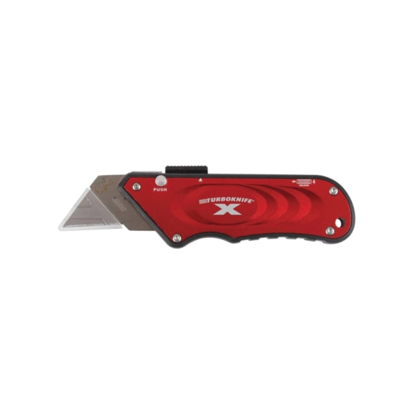 Olympia Tools Utility Knife 1.18 in L Blade 4.06 in W Blade Straight Handle Red Handle