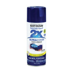 RUST OLEUM PAINTER'S Touch Gloss Spray Paint Gloss Navy Blue 12 oz Aerosol Can