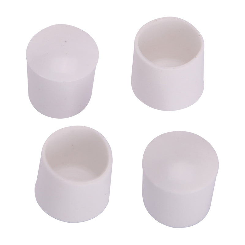 ProSource Furniture Leg Tip Round Plastic White