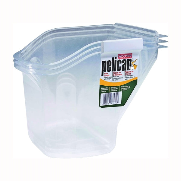 WOOSTER PELICAN Pail Liner PET Clear