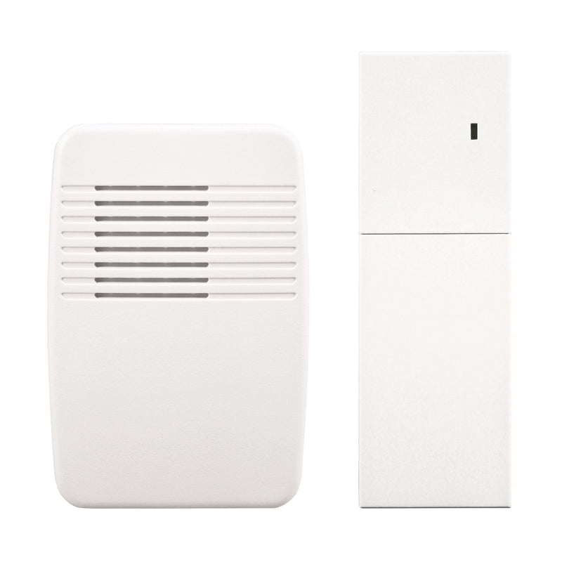 Heath Zenith Doorbell Extender Kit Ding Ding-Dong Westminster Tone 75 dB White