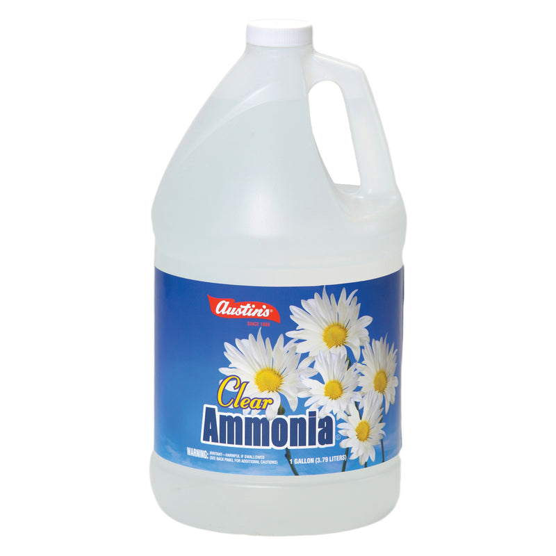 Austin Clear Ammonia 128 oz Bottle Liquid Pungent Ammonia Colorless