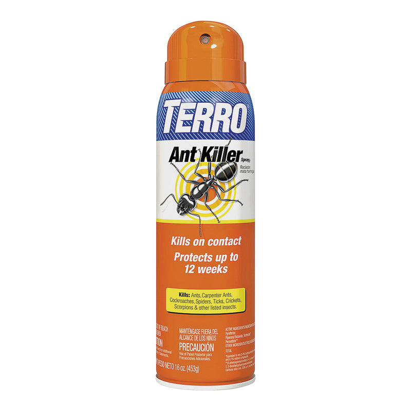 TERRO Ant Killer Liquid Spray Application 16 oz Aerosol Can