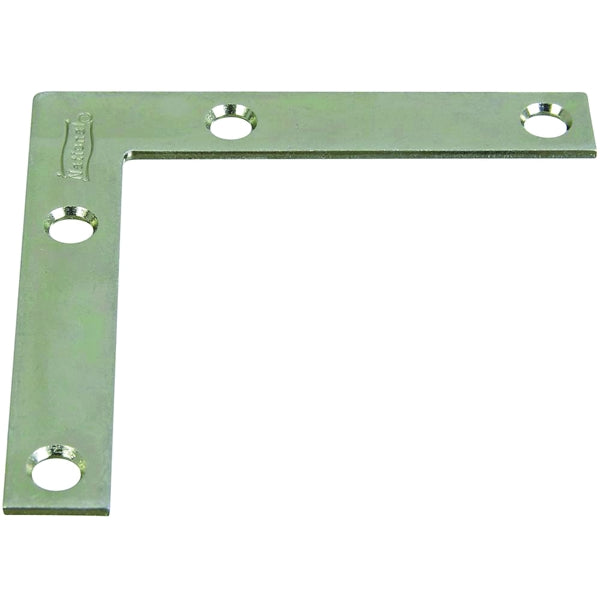 National Hardware 117BC Series Corner Brace 3 in L 1/2 in W 3 in H Steel Zinc 0.07 Thick Material