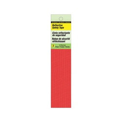 HY KO Reflective Safety Tape 6 in L Red