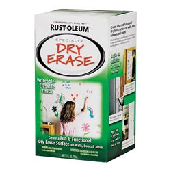 RUST OLEUM SPECIALTY Dry Erase Paint Mild White 27 oz