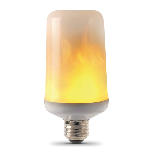 Feit Electric LED Bulb Specialty T60 Lamp E26 Lamp Base White Warm White Light 1500 K Color Temp