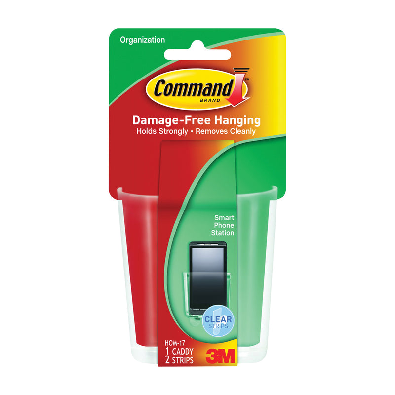 Command Smartphone Station Plastic Clear