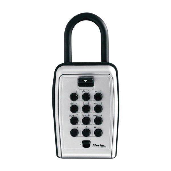 Master Lock Lock Box Combination Lock Metal Black/Silver