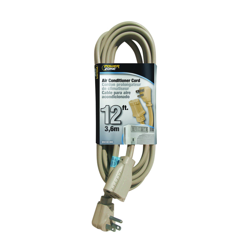 PowerZone SPT3 Extension Cord SPT-3 Vinyl Beige For: Air conditioner and Appliances