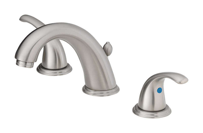 OakBrook Widespread Lavatory Faucet 1.5 gpm 2-Faucet Handle 3-Faucet Hole Metal/Stainless Steel