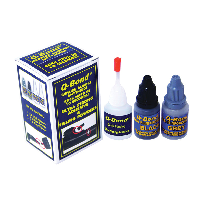 Q-Bond Adhesive Repair Kit Liquid Irritating Colorless 5 mL Bottle