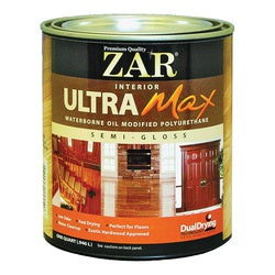 ZAR Polyurethane Paint Semi Gloss Liquid Milky Clear 1 qt Can