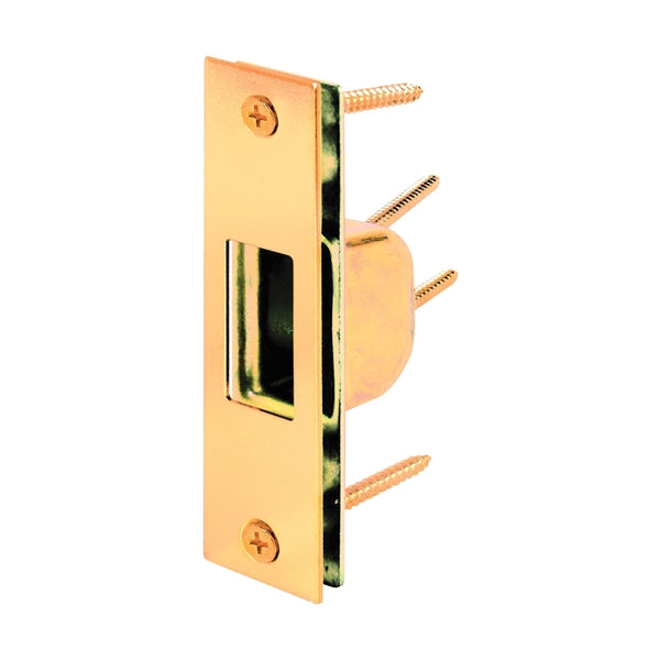 Defender Security Security Strike 4-7/8 in L 1-1/4 in W Steel Brass