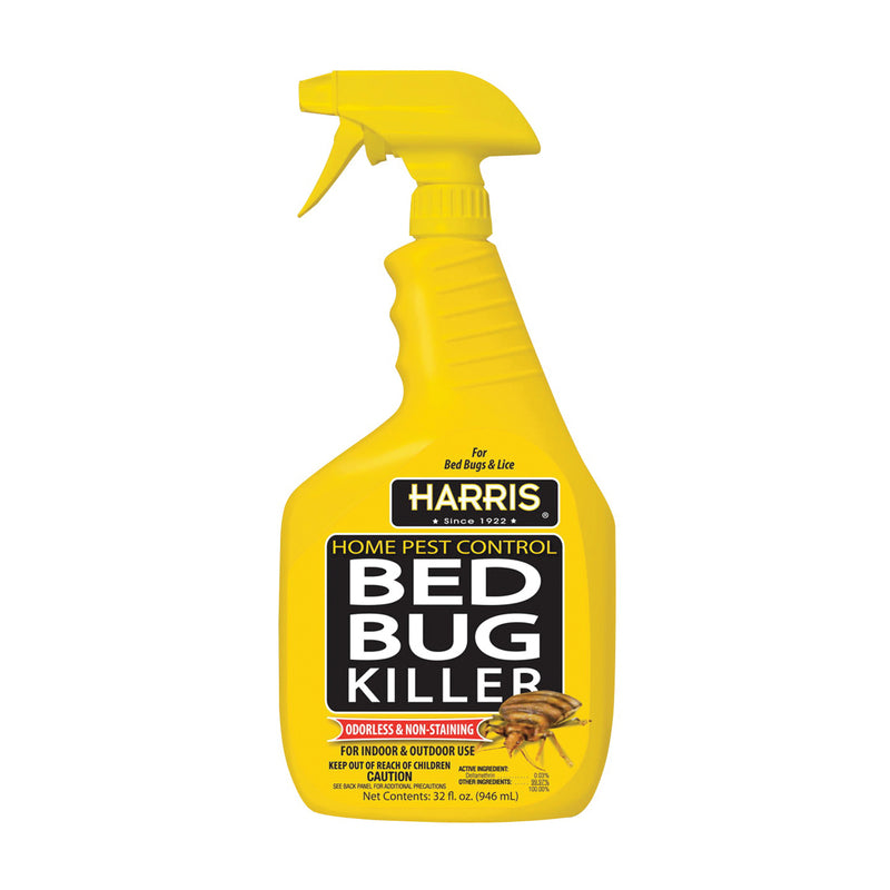 HARRIS Bed Bug Killer Liquid Spray Application 32 oz