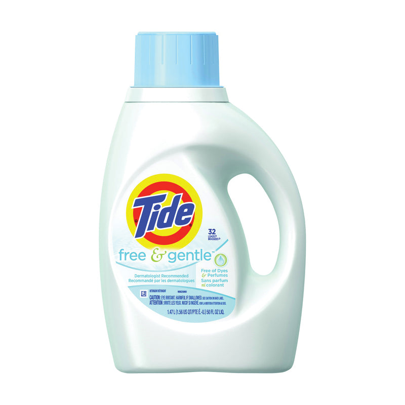 Tide Laundry Detergent 50 oz Bottle Liquid Slight