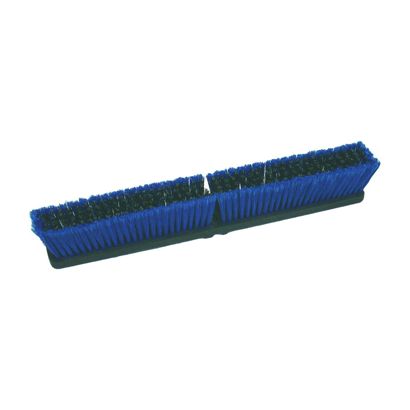 BIRDWELL Broom Head Threaded Threaded 3 in L Trim Polypropylene/Polystyrene Bristle Black