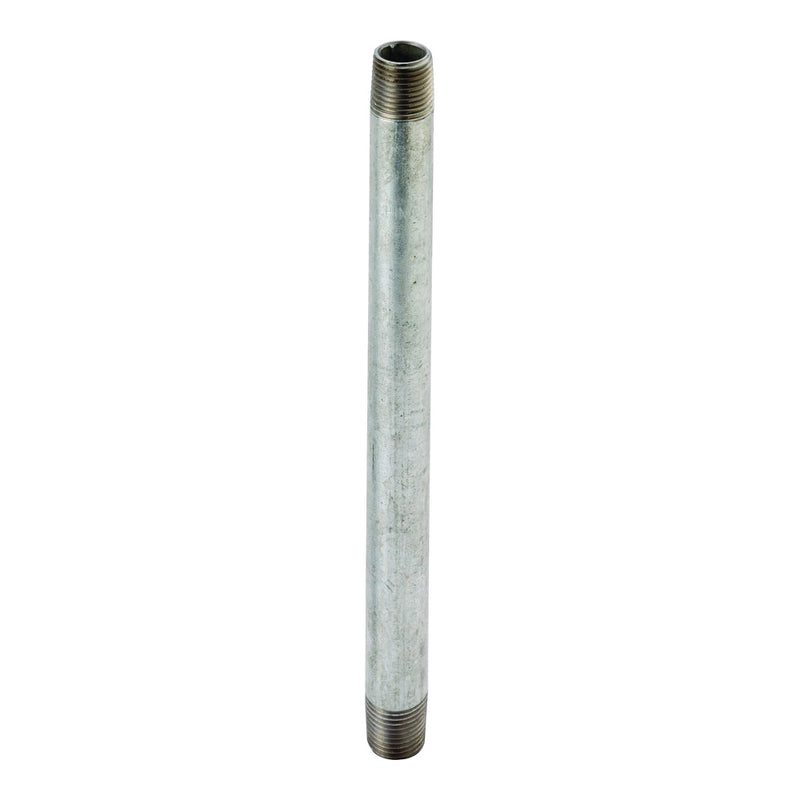 ProSource Galvanized Nipple 1 in Threaded Galvanized Steel 4 in L