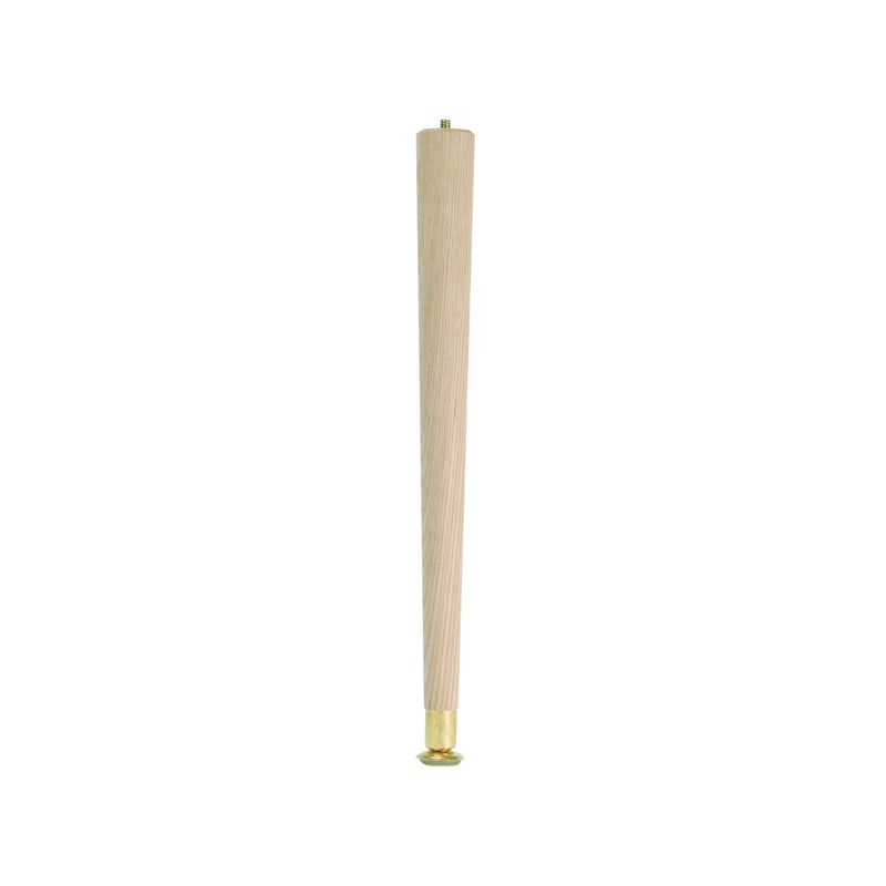 Waddell Table Leg 3-1/2 in H Hardwood Smooth Sanded