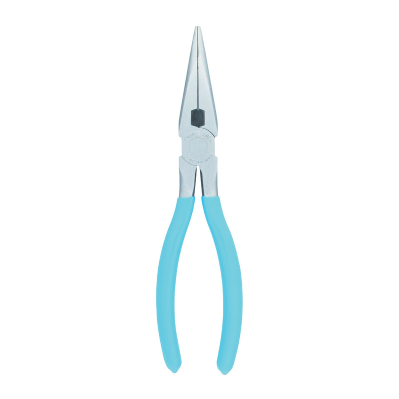 CHANNELLOCK Nose Plier 8 in OAL 2-1/4 in Jaw Opening Blue Handle Ergonomic Handle 7/8 in W Jaw