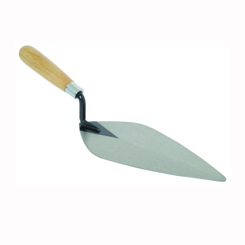 Marshalltown Brick Trowel 10 in L Blade 4-3/4 in W Blade Steel Blade Hardwood Handle