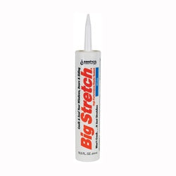 Big Stretch Acrylic Caulk White  30 to 250 deg F 10.5 oz Cartridge