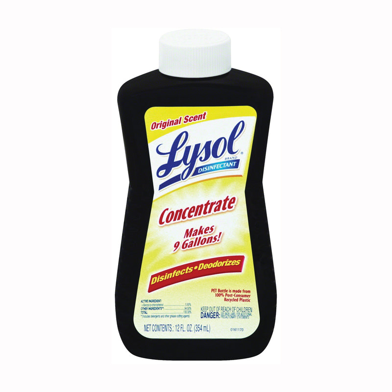 Lysol Disinfectant Cleaner 12 oz Liquid Original Scent Red