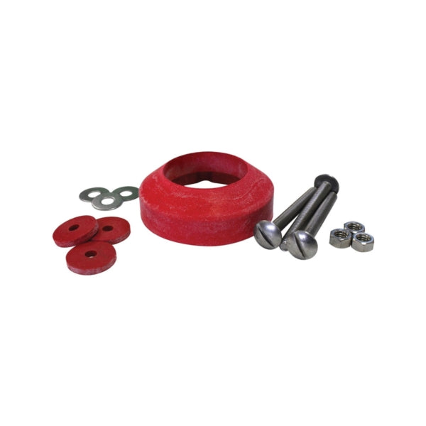 Korky Tank-to-Bowl Gasket 2-1/8 in ID x 3-1/2 in OD Dia Sponge Rubber Red For: 2 in 2-Piece Toilet Tanks