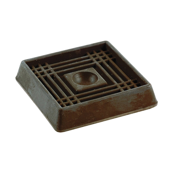 Shepherd Hardware Caster Cup Rubber Brown