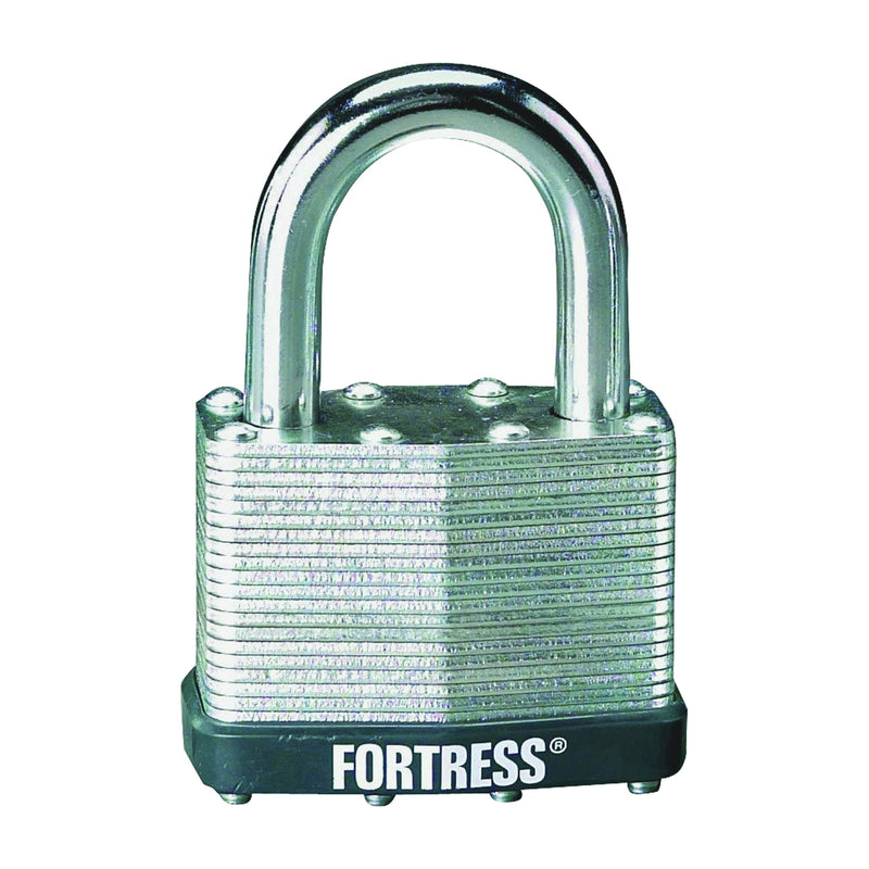 Master Lock Keyed Padlock Different Key 5/16 in Dia Shackle 1-1/4 in H Shackle Steel Shackle Steel Body