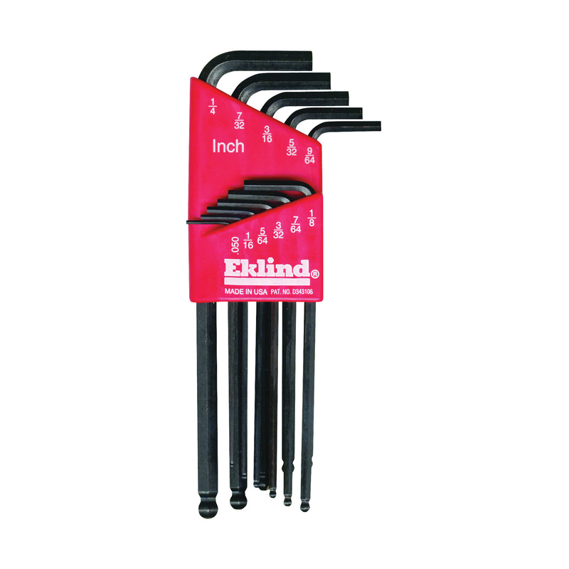 Eklind Hex Key Set 11-Piece Steel Black