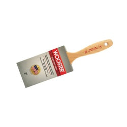 WOOSTER Paint Brush 3 in W 3 3/16 in L Bristle Nylon/Polyester Bristle Varnish Handle