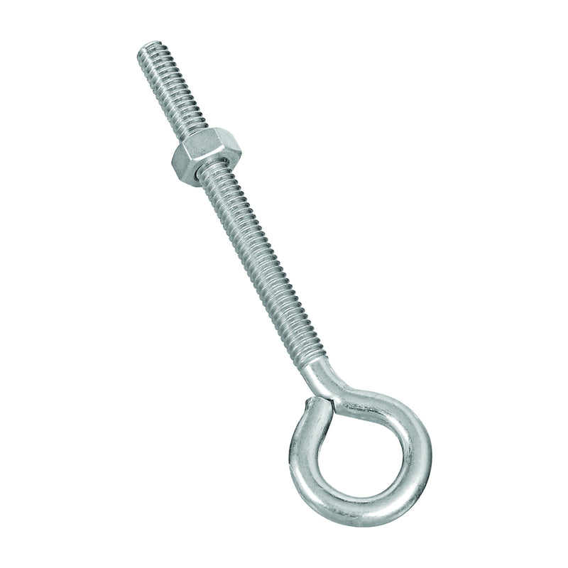 National Hardware Eye Bolt 1/4-20 Thread 2-3/4 in L Thread 0.56 in ID Dia Eye 3.02 in L Shank Steel