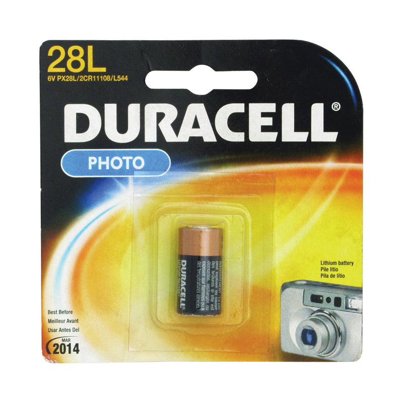 DURACELL Lithium Battery 6 V Battery 160 mAh PX28L Battery Lithium Manganese Dioxide