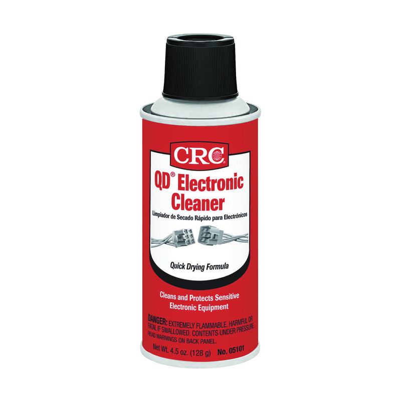 CRC QD Electronic Cleaner 4.5 oz Liquid Alcohol