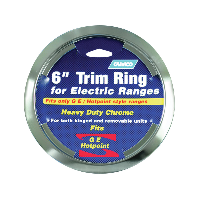 CAMCO Trim Ring 6 in Dia Chrome