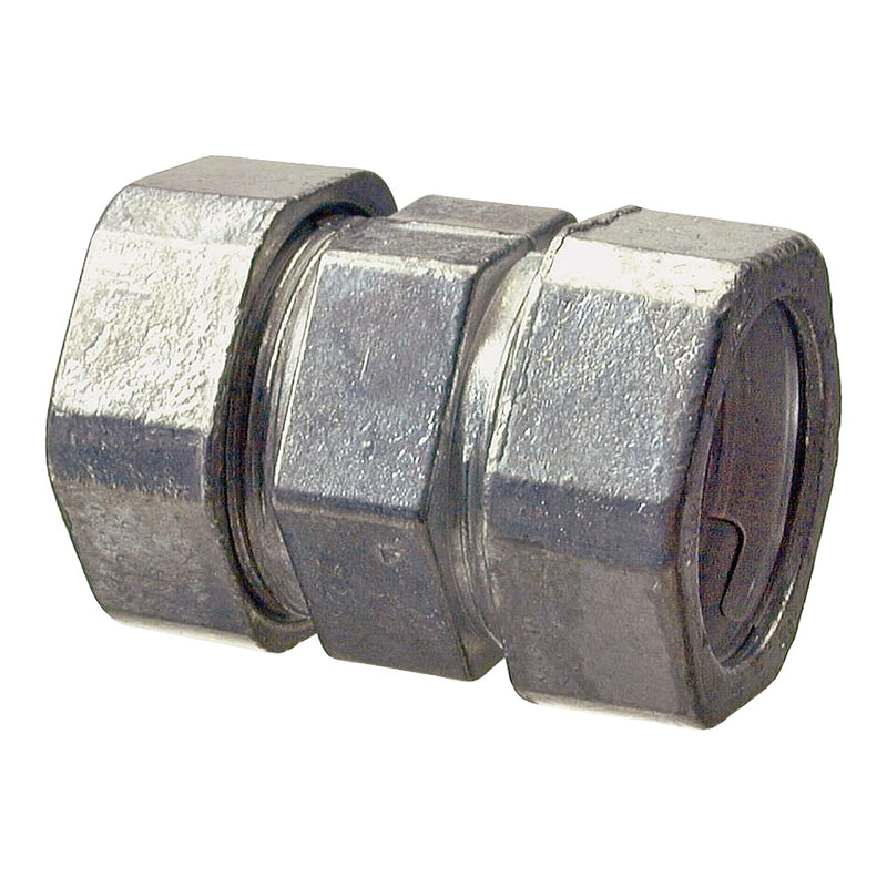 Halex Compression Coupling 1/2 in Zinc