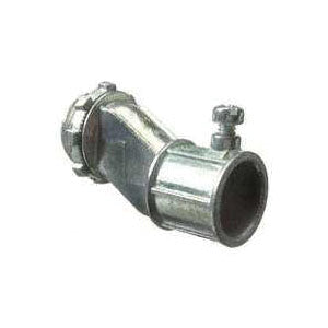 Halex Screw Connector 1/2 in Zinc