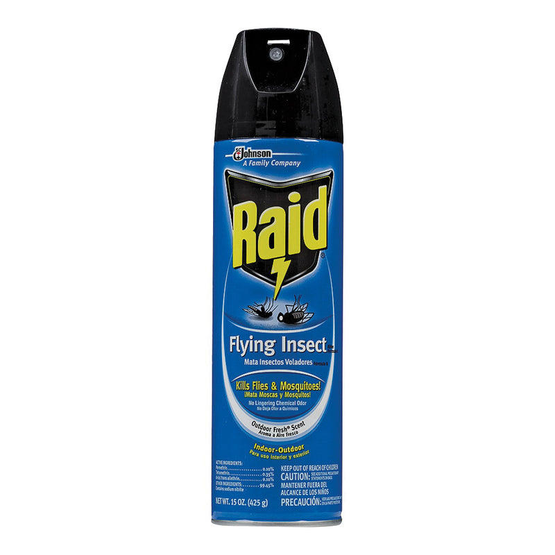 RAID Flying Insect Killer Liquid Spray Application 15 oz