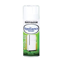 RUST OLEUM Appliance Epoxy Spray Paint Gloss White 12 oz Aerosol Can