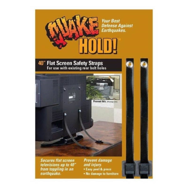 QuakeHold Flat Screen Strap Nylon