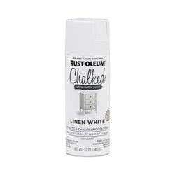 RUST OLEUM Ultra Matte Spray Paint Ultra Matte Linen White 12 oz Aerosol Can