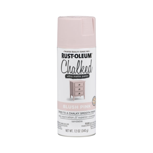 RUST-OLEUM Ultra Matte Spray Paint Ultra Matte Blush Pink 12 oz Aerosol Can