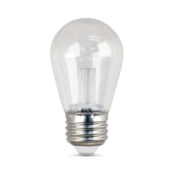 Feit Electric LED Lamp Decorative S14 Lamp 11 W Equivalent E26 Lamp Base Clear Warm White Light