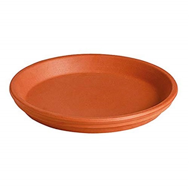 Marshall Pottery Plant Saucer 14.2 in Dia Clay