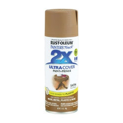 RUST OLEUM PAINTER'S Touch Satin Spray Paint Satin Nutmeg 12 oz Aerosol Can