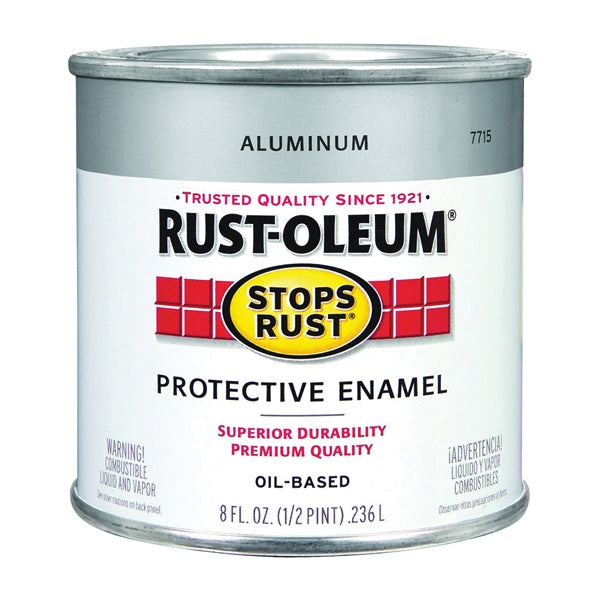 RUST-OLEUM STOPS RUST Protective Enamel Metallic 0.5 pt Can