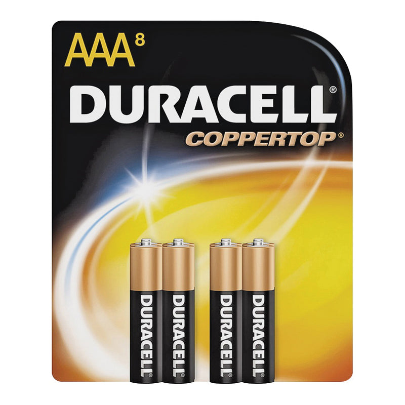 DURACELL Alkaline Battery 1.5 V Battery 1.15 Ah AAA Battery Manganese Dioxide